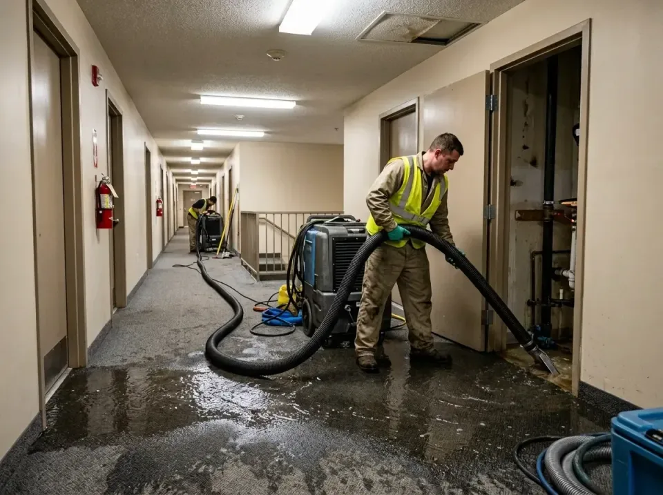 multi-unit-apartment-hallway-f-005 — frequently asked questions, Emergency Burst Pipe Water Extraction & Removal in Ottumwa,…